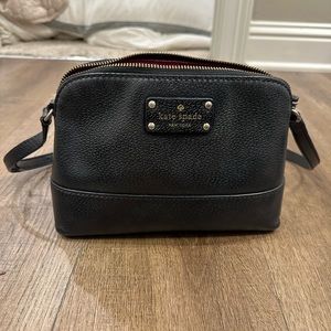 Kate Spade Black Crossbody, gently used